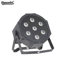 Led Professional Stage Lighting Par Led 7x12w Mini Light Dj Spotlight Lazer Disco 2024 - buy cheap