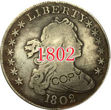 USA 1802 Draped Bust Dollar Copy Coins 2024 - buy cheap