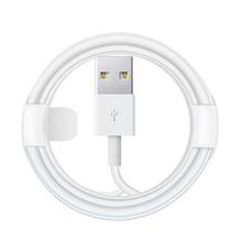 Cable USB para iPhone X XS Max 11 8 7 6 5 s 6s Plus Apple iPad, cargador de datos de carga rápida, Cable de teléfono móvil de largo corto, 5 uds. 2024 - compra barato