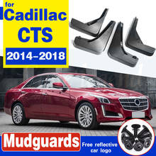 4pcs/set Car Front Rear Mud Flaps For Cadillac CTS 2014-2018 Mudflaps Splash Guards Mud Flap Mudguards Fender 2015 2016 2017 2024 - buy cheap