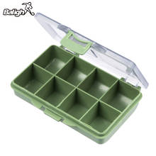 Balight 4/6/8 Compartments Mini Storage Box Carp Fishing Tackle Fishing Lure Spoon Hook Bait Box Gadget Box Fishing Accessories 2024 - buy cheap