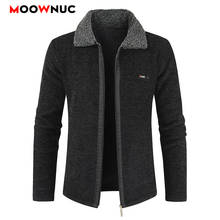 2020 Men's Clothes Sweaters Fashion Spring Cardigan Long Sleeve Shirt Homme Smart Casual Male Sweaters Slim Fit Solid MOOWNUC 2024 - buy cheap