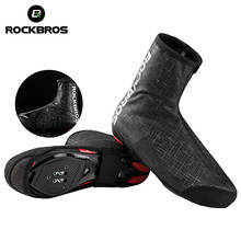 ROCKBROS Cycling Shoes Cover Reflective Waterproof Bike Overshoes Cycle Shoe Cover Mens Women Mtb Road Bicycle Rain Shoe Covers 2024 - buy cheap
