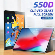 550D Curved Screen Protector For iPad Pro 11 10.5 Tempered Glass For iPad 9.7 2019 2017 2018 9.7 Air 1 2 3 mini 4 5 2 3 4 Film 2024 - buy cheap