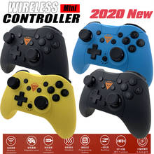 [2020 capa destacável] sem fio para interruptor pro controlador de jogo bluetooth gamepad para nintendo switch suporta eixo giroscópio turbo 2024 - compre barato