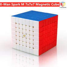 Qiyi Mofangge X-Man Spark M Magnetic 7x7x7 magic cube Regular 7x7 speed cube puzzle Educational Toys cubo magico 2024 - buy cheap