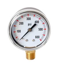 Y50 Air Pressure Meter High Accuracy Fuel Air Oil Liquid Water Pressure Gauge 0-600PSI bar Hydraulic Vacuum Manometer 2024 - buy cheap