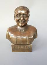 Chinese pure brass Great leader deng xiaoping statue 2024 - buy cheap