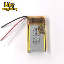 3 line Good Qulity 3.7V,200mAH,402030 Polymer lithium ion / Li-ion battery for TOY,POWER BANK,GPS,mp3,mp4 2024 - buy cheap