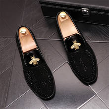 2021 New Big Size shoes men Slip on Men's Loafers Luxury Casual Fashion Trend Brand Men's Shoes Wedding Shoes 2024 - buy cheap