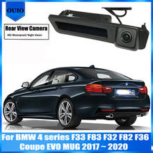 Backup Rear camera | For BMW 4 series F33 F83 F32 F82 F36 Coupe EVO MUG 2017 ~ 2020 Parking Trunk Handle Camera Reversing Camera 2024 - buy cheap