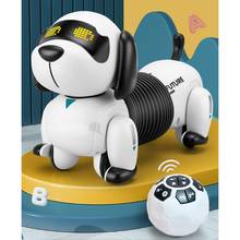 Remote Control Dachshund Dog RC Robotic Stunt Puppy Toys Electronic Pet Following Programmable Robot 2024 - buy cheap