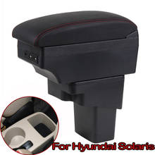 For Hyundai Solaris/Verna/Grand Avega armrest box central Store content box with cup holder ashtray car-styling accessory 2024 - buy cheap