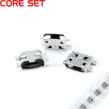 100Pcs Micro USB 5pin B type Female Connector For Mobile Phone Micro USB Jack Connector 5pin Charging Socket 2024 - buy cheap