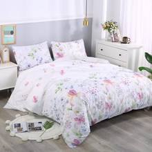 Conjunto de cama de penas modernas, 2 ou 3 peças, cobertura de edredom e fronha, estilo conciso, conjunto de cama têxtil sem lençol 2024 - compre barato