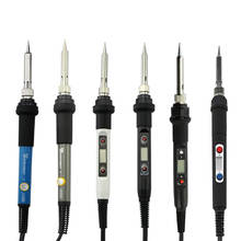 60W/80W Digital Electric Soldering Iron 220V/110V Temperature Adjustable Welding Soldering Iron Tips/ Tin Wire Tools Accessories 2024 - купить недорого