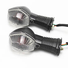 Luz intermitente LED ámbar para motocicleta, indicador de señal de giro de humo de montaje empotrado, Universal, para deporte, bicicleta de carreras 2024 - compra barato
