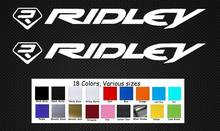 For 2Pcs Ridley Bike Decals Sticker Set 2 DH MTB TR Freeride Dirt Car Styling 2024 - buy cheap