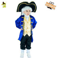 Boy Medieval Pirate Outifts Cosplay Costume Children's Birthday Halloween Fancy Dress Party Dress up Kids Luxury Pirate Costumes 2024 - buy cheap