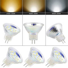 Светодиодный светильник 220 В E27 E14 MR16 GU10, Светодиодный точечный светильник 48, светодиодный s 2835, чип SMD bombilas, светодиодный светильник, лампы 6 Вт D30 2024 - купить недорого