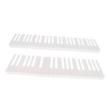 1 Set 52 Keys Piano Keyboard Replacement Keytops Kit Piano DIY Accessory 2024 - buy cheap