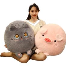 New Cute 20/40/48cm Plush Animals Pillow Soft Lovely Cat Rabbit Pig Doll Sofa Chair Home Decor Sweet Fluffy Birthday Gifts Kids 2024 - buy cheap
