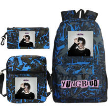 Yungblud Harajuku Backpack Men Women's School Bag Mochila Kawaii Yungblud Fashion Brand Laptop Backpacks Shoulder Bags 3pcs/set 2024 - buy cheap