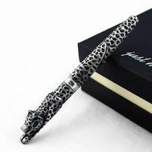 JINHAO-pluma estilográfica de lujo, bolígrafos de tinta pesada de cristal verde, punta de 0,7mm, suministros de oficina para regalos, caneta tinteiro 2024 - compra barato