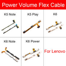 On/Off Power Volume Side Button Flex Cable For Lenovo Vibe K5 K6 Note Power K52e78 A7020 K53a48 K5Play Power Volume Flex Ribbon 2024 - buy cheap