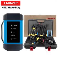 LAUNCH X431 Heavy Duty Module V3.0 For 24 v Truck Diagnostic Tool Work With X431 V Pro3 PAD II supports 38 truck brands Software 2024 - buy cheap