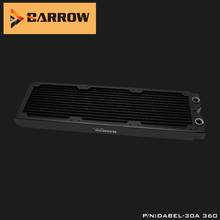 Barrow Water Cooling Dabel-30a 360,Copper Radiator 30mm Thickness 14pcs Circulation Channel G1/4 Threaded Suitable for 120mm Fan 2024 - buy cheap