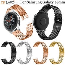 New arrival 22mm Metal Bracelet watch band for Samsung Galaxy 46mm Wristband Replacement For Samsung Gear S3 watches strap 2024 - buy cheap