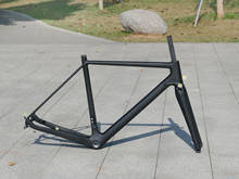 Full Carbon Toray UD Matt Matte Cyclocross Bike Disc Brake Cyclo-Cross Thru Axle Frame + Fork 49cm , 52cm , 54cm , 56cm , 58cm 2024 - buy cheap