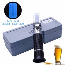 Hand Tester Tool Engine Fluid Glycol Antifreeze Freezing Point Car Battery Refractometer ATC -50~0C 30-35% urea concentration 2024 - buy cheap