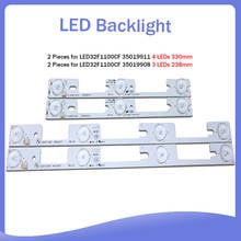 40 шт./лот для Konka led32f1100cf LED32F1160CF ЖК ТВ подсветка бар 35018476 35018478 подсветка оптические линзы 2024 - купить недорого