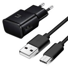 For Samsung Charger Adaptive Fast Charge Galaxy S8 A12 M32 A52 USB Adapter Type C USB Cable Xiaomi Redmi Note 10 Realme GT 8 Pro 2024 - buy cheap