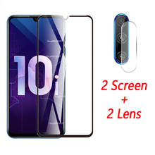 4 IN 1 Protective Glass on Honor 10i Tempered Glas for Huawei Honor10i HRY-LX1T 6.21" Screen Protector 10 I 10 Lite Safety Film 2024 - buy cheap