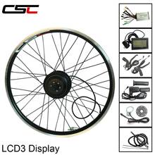 Ship From Spain Electric Bicycle Conversion Kit 36V 500W for 20 24 26 27.5 28 29in 700C E-Bike Rear Motor Wheel LCD3 2024 - buy cheap