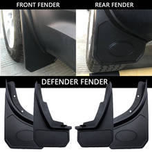 Mud Flaps Mud Guard Car Fender For 2020 land rover defend 110 Mudguard Front Rear Wheel Black Plastic 2024 - buy cheap