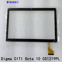Novo painel da tela de toque digitador substituição do sensor vidro para 10.1 "digma citi octa 10 cs1219pl 2024 - compre barato