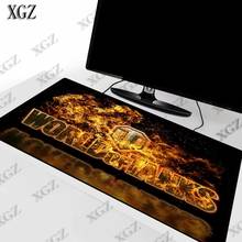 XGZ World of Tanks Logo Speed Locking Edge Large Rubber Lock  Mouse Pad Waterproof Game Desk Mousepad Mat for CSGO Dota LOL 2024 - buy cheap