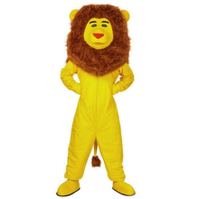 Halloween Cosplay Costumes Yellow Lion Mascot Fursuit Carnival Party Clothing Adults Cosplay Bodysuit 2024 - buy cheap