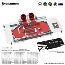 Barrow 3090 3080 GPU bloque de agua para GALAX/GAINWARD RTX 3090/3080, cubierta completa 5v ARGB GPU Cooler, BS-GAM3090-PA 2024 - compra barato