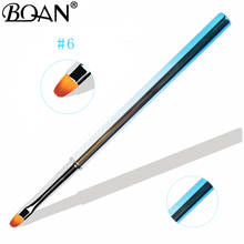 BQAN-extensiones de Gel acrílico UV para manicura, pincel de dibujo, flor de pétalos, para arte de uñas, #6 2024 - compra barato