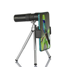 4K 10-300X40mm телескоп зум объектив Монокуляр мобильный телефон объектив камеры для IPhone Samsung смартфонов для кемпинга охоты спорта 2024 - купить недорого