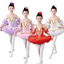 Songyuexia Professionl Ballet Tutu Swan Lake Ballet Costume Ballerina Dress Kids Child Ballet Tutu Skirt Dance Dress For Girls 2024 - buy cheap