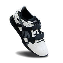TaoBo/Профессиональная обувь для тяжелой атлетики; спортивные кожаные кроссовки для тяжелой атлетики; нескользящие ботинки для тяжелой атлетики 2024 - купить недорого