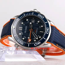 Bliger 41mm Automatic Mechanical Mens Watch GMT Movement Luxury Luminous Waterproof Calendar Sapphire Glass Clock Wristwatch Men 2024 - buy cheap