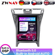 Reproductor Multimedia Vertical para coche, dispositivo con navegación GPS, Android 12,1, 64 + 4G, PX6, con DSP, Carplay, para Lexus LS460, LS460L, LS600h, 9,0" 2024 - compra barato