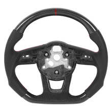 Carbon Fiber Steering Wheel Nappa Perforated Leather Fit for  B9 S3 S4 S5 RS3 RS4 RS5 2017+ Steering Wheel 2024 - buy cheap